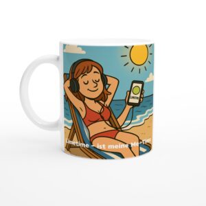 Limetime - ist meine Me-Time (Comic - Frau)